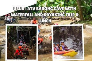 Full Day ATV Barong Cave Waterfall & Kayaking Adventure with Lunch
